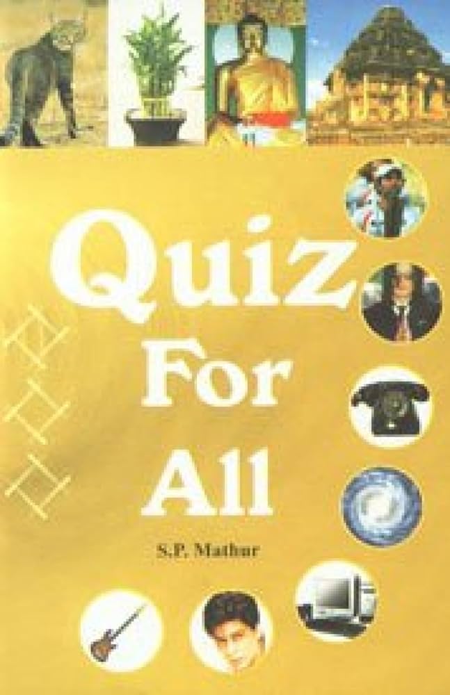 Quiz for All, English-language reference book cover from Lotus Press.