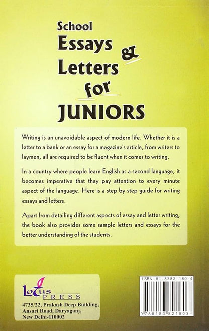 School Essays and Letters for Juniors