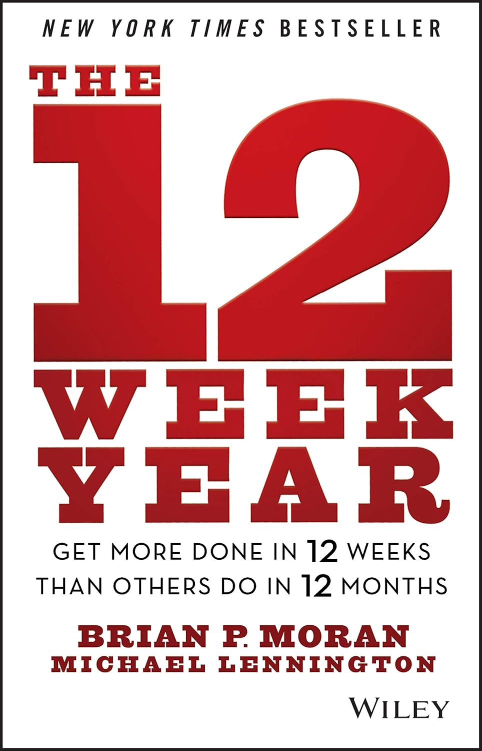 The 12 Week Year, book cover.