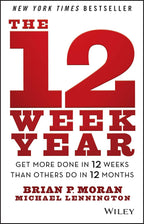 The 12 Week Year, book cover.
