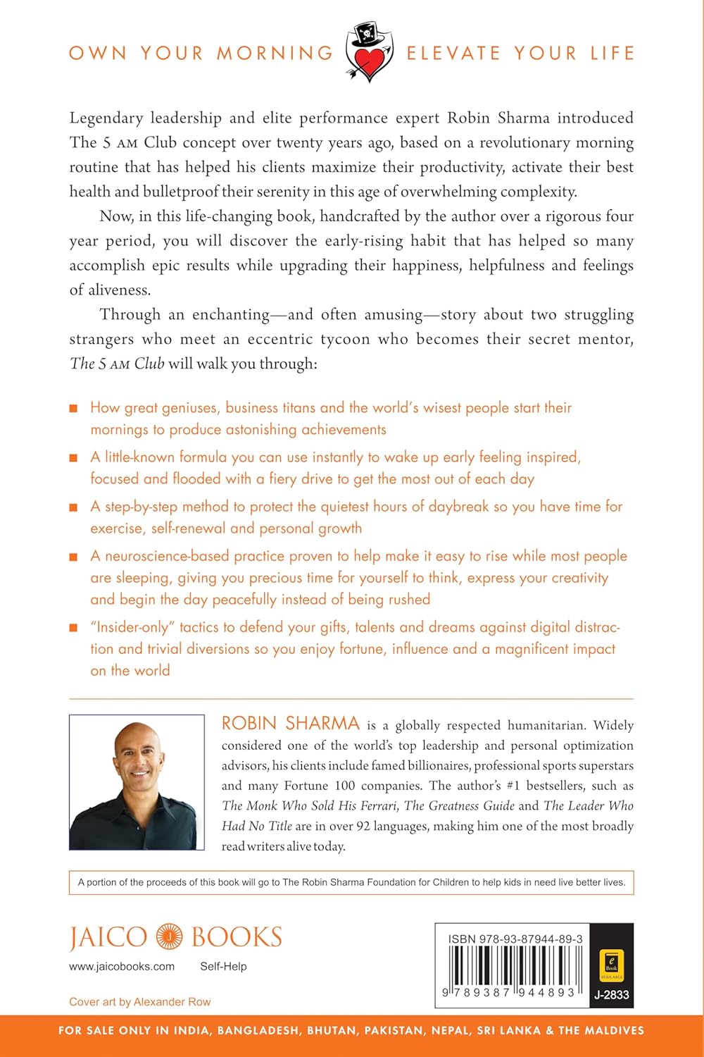 The 5 AM Club: Own Your Morning, Elevate Your Life