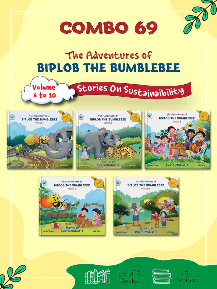 The Adventures of Biplob the Bumblebee Volume 6 to 10