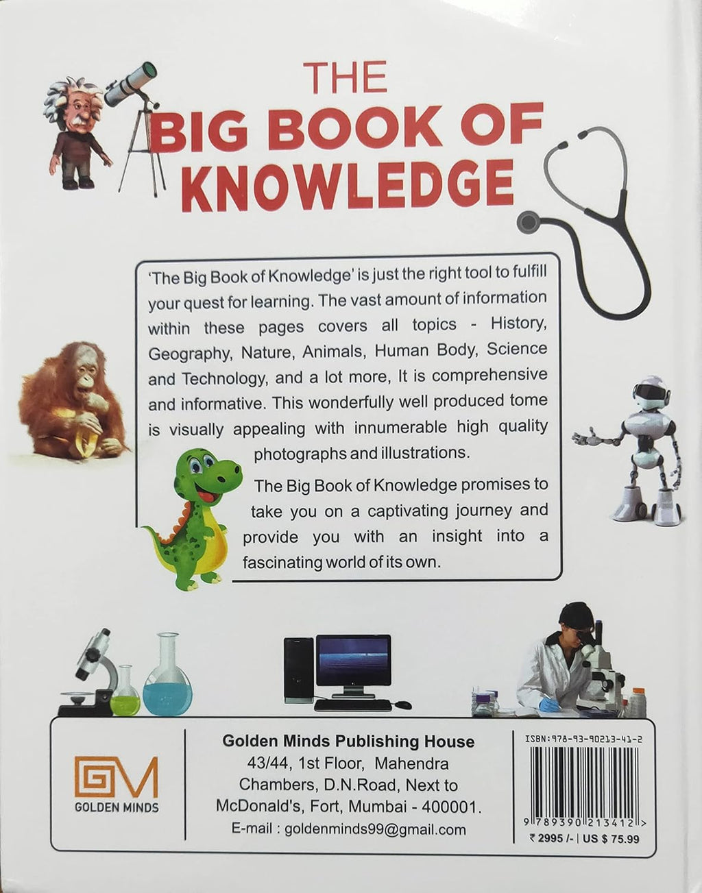 The Big Book of Knowledge – Golden Minds, additional product image.