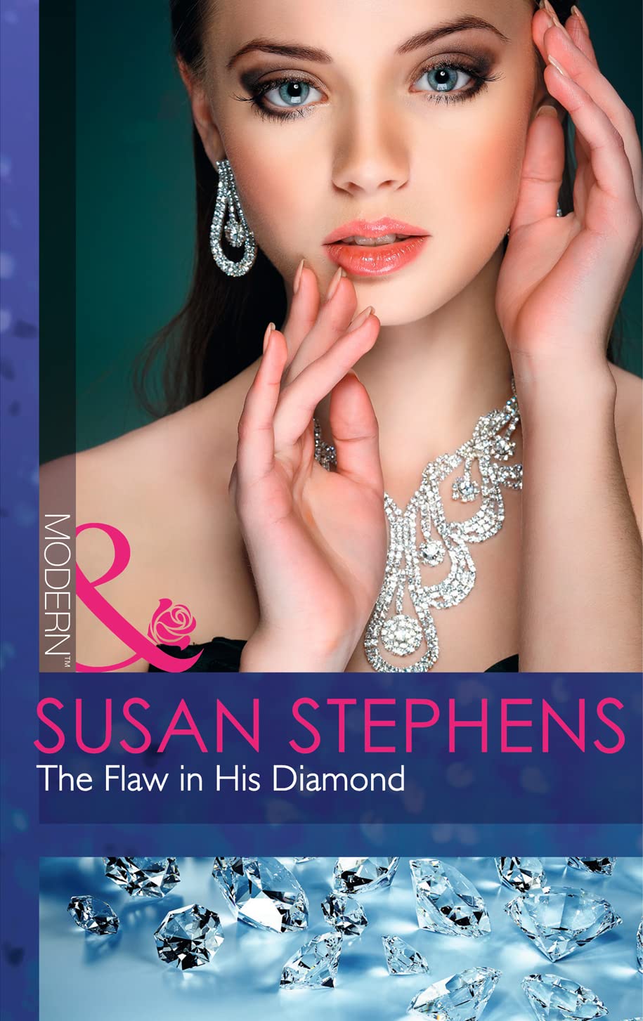 Book cover: The Flaw in His Diamond