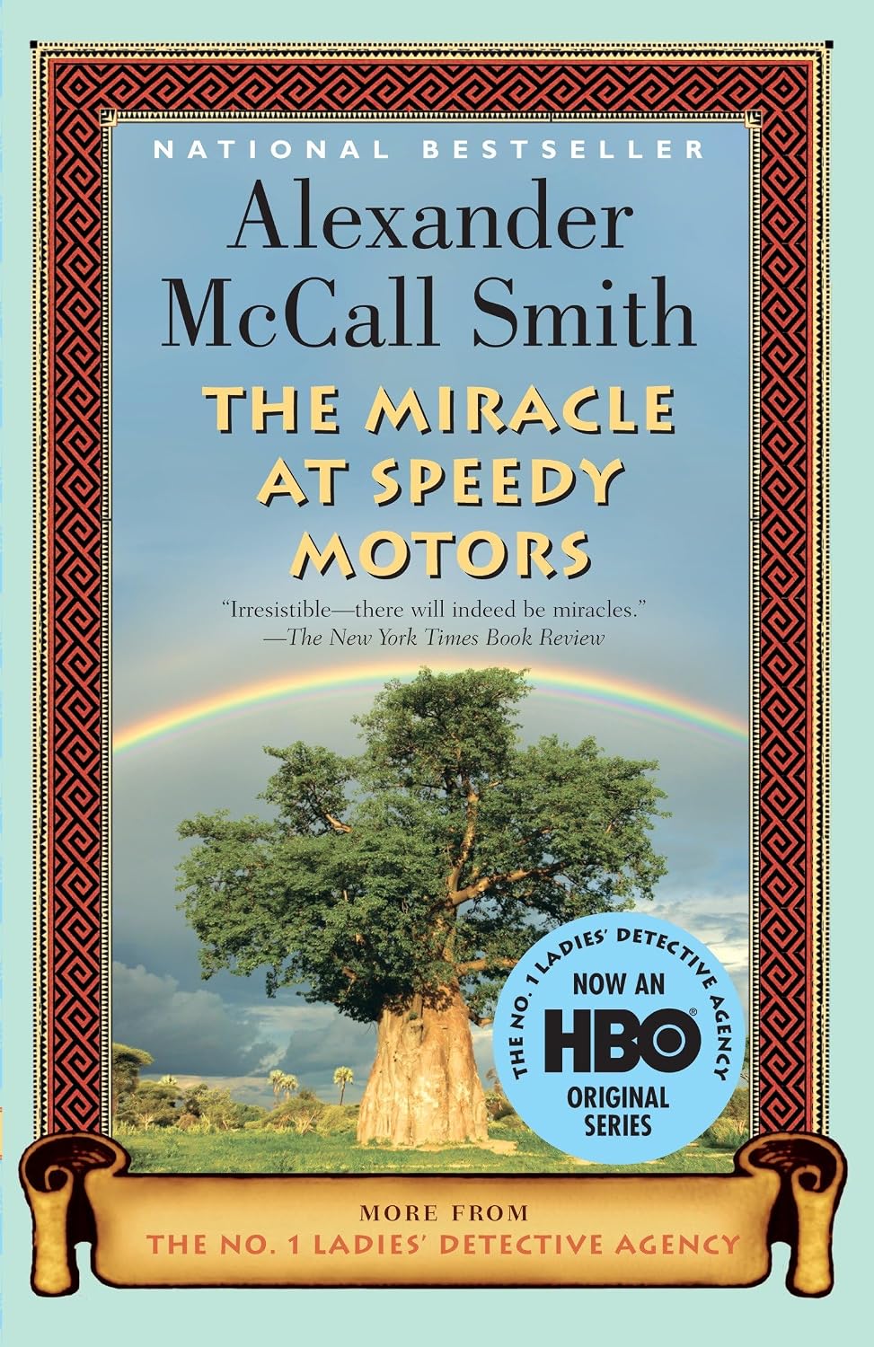 Book cover: The Miracle at Speedy Motors