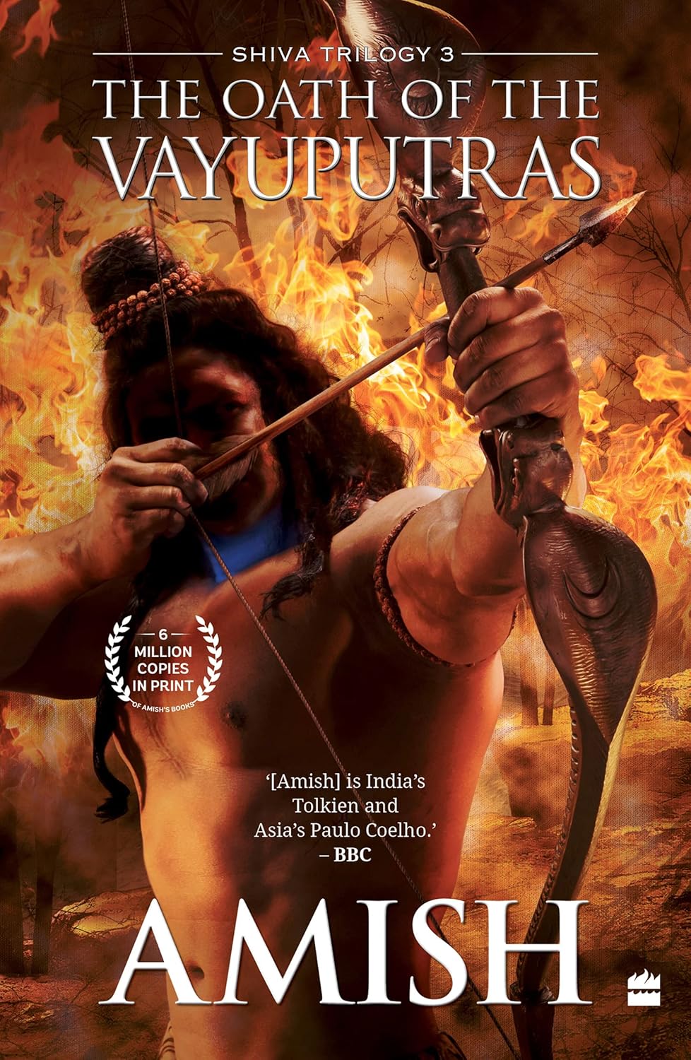 The Oath of the Vayuputras, book cover.