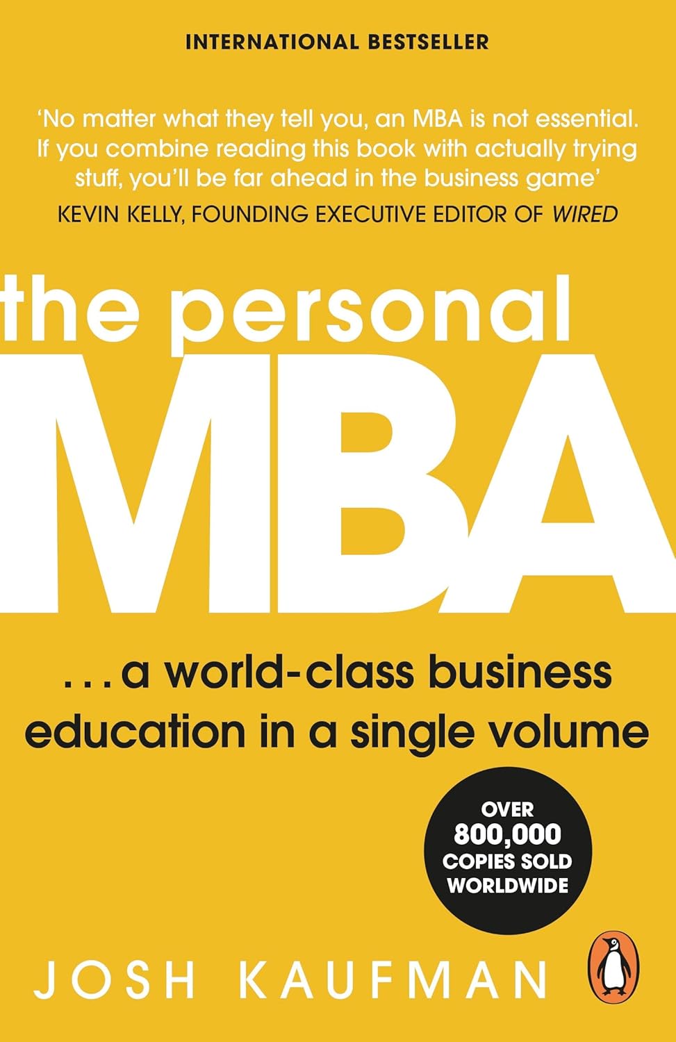 Book cover: The Personal MBA