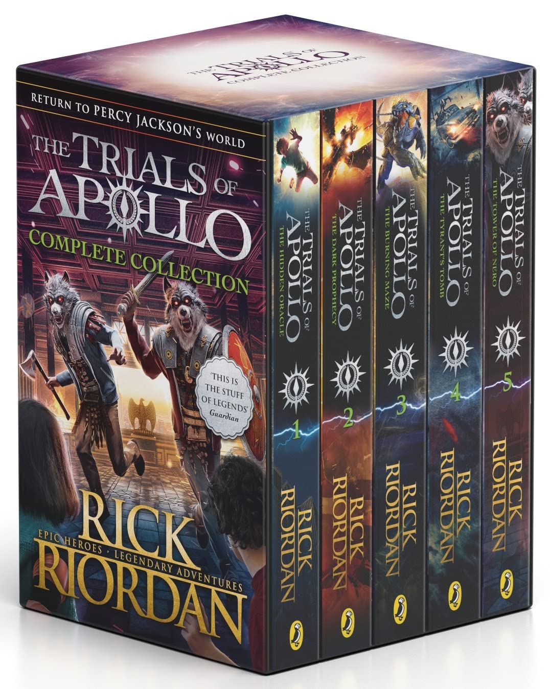 The Trials of Apollo: Complete Series Box Set (Books 1–5)