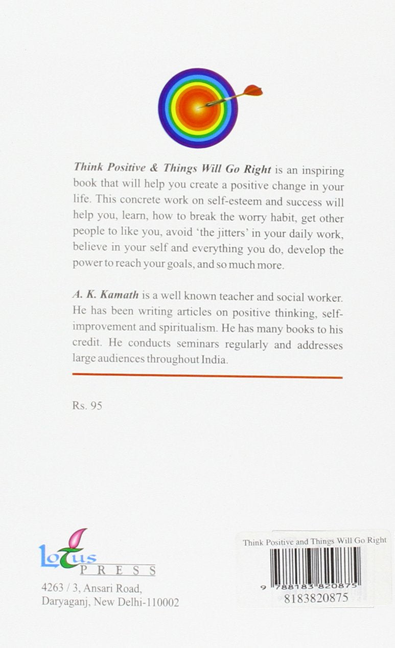 Think Positive: Things Will Go Right