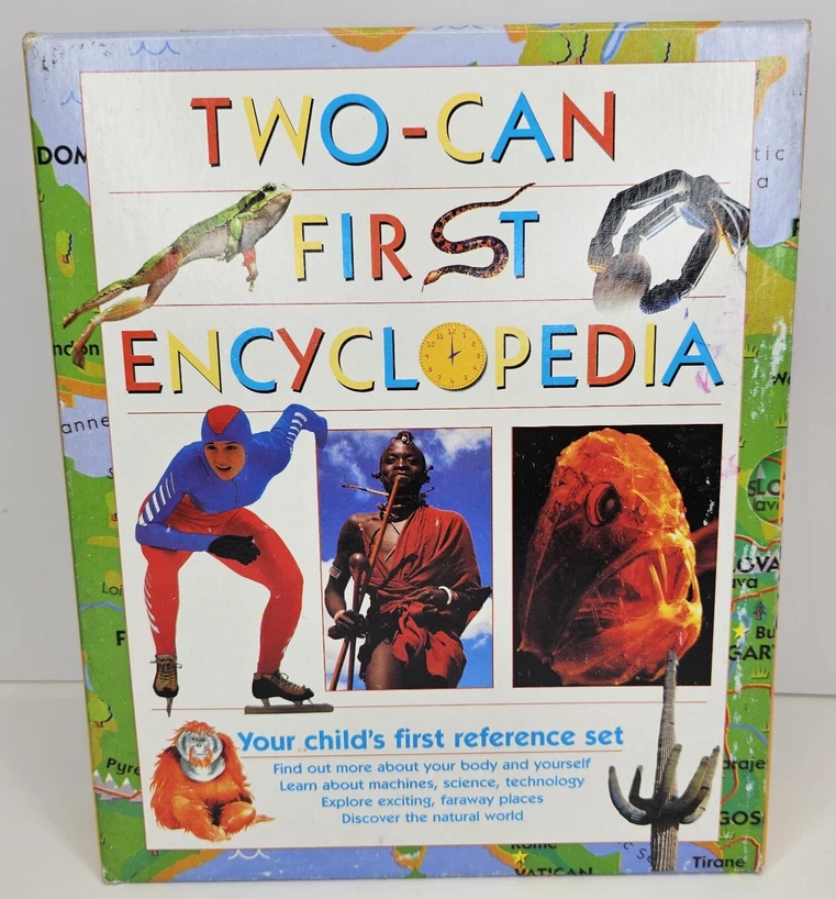 Two-Can First Encyclopedia - Set of 4 Volumes (Slipcase)